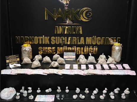 Antalya’da Emniyet Uyuşturucu Tacirlerine Göz Açtırmadı