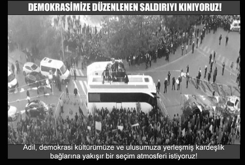 Demokrasimize Düzenlenen Saldırıyı Kınıyoruz!