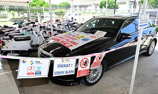 MATSO’da İkinci El Motorlu Kara Taşıtları Mesleki yeterlilik Sınavı düzenlendi
