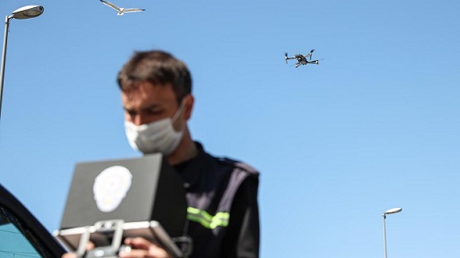 Antalya’da Helikopter ve Dron Destekli Trafik Denetimi Yapıldı