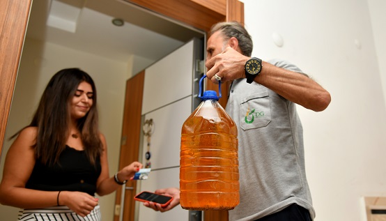 Atık yağın 5 litresine 95 lira