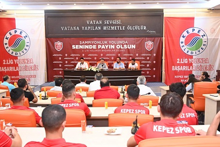 Kepezspor’un şampiyonluk yolunda seninde payın olsun