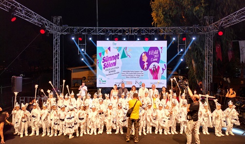 Manavgat Belediyesi’nden 200 Çocuğa Sünnet Düğünü