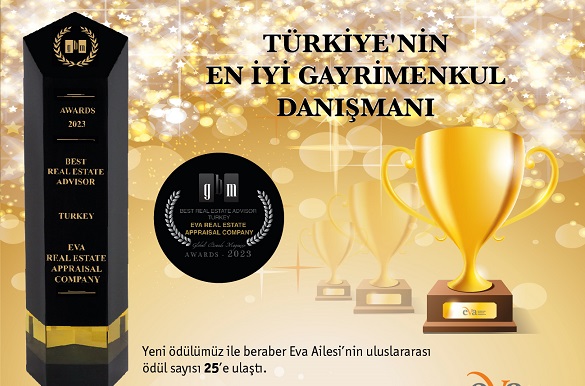 Global Brands Magazine, EVA Gayrimenkul Değerleme’yi Türkiye’nin En İyi Gayrimenkul Danışmanı Firması seçti