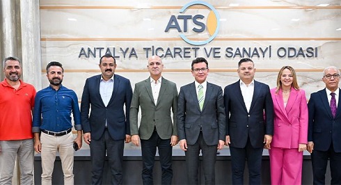 Milletvekili Atay Uslu’dan ATSO’ya Ziyaret