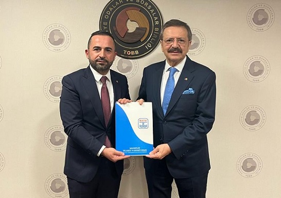 Güngör, Başkan Hisarcıklıoğlu’na Dosya Sundu