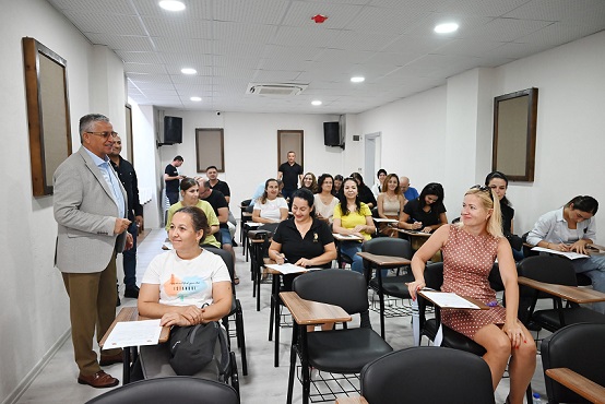 Başkan Topaloğlu, geleceğin müzisyenlerinin aileleriyle bir araya geldi