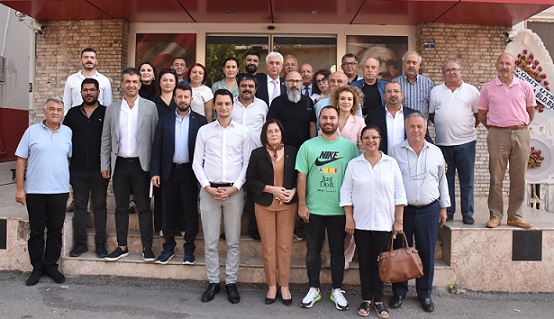 Antalya’da CHP Yeni İl Yönetim görev dağılımını yaptı
