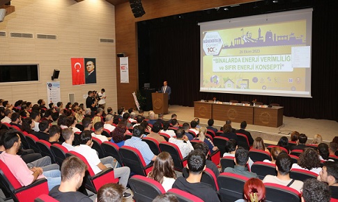 Mühendislik Fakültesi’nde “Binalarda Enerji Verimliliği ve Sıfır Enerji Konsepti” konulu çalıştay düzenlendi