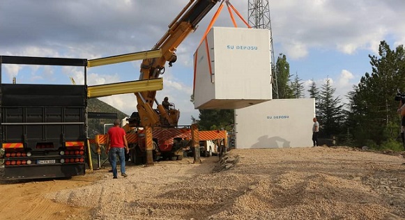 ASAT’tan Akseki ve İbradı’ya yeni su deposu