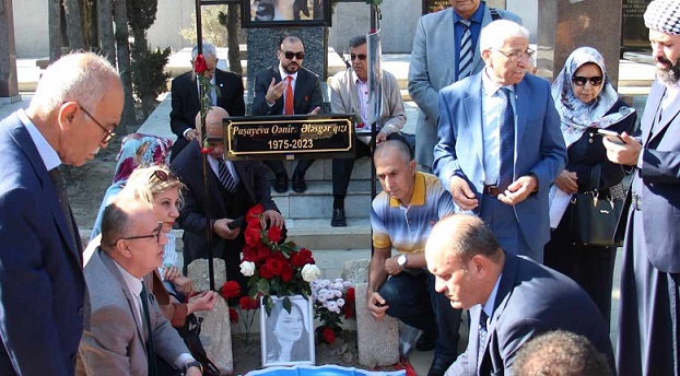 Irak Türkmenlerinden Ganire Paşayeva’ya vefa, mezarı başında anıldı
