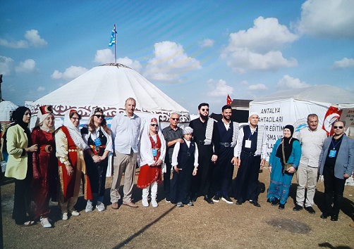 Irak Türkmenleri 2. Uluslararası Antalya Yörük Türkmen Festivali’ne damga vurdu