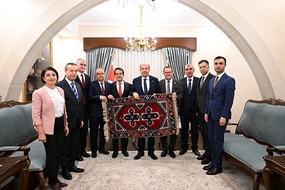 Antalya Borsa’dan KKTC Cumhurbaşkanı Tatar’a Ziyaret