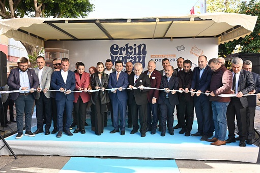 Kepez’de yılın ilk açılışı; Erkin Koray Kütüphanesi