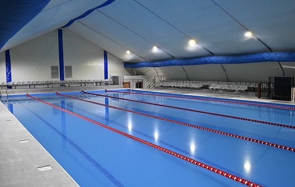 Deniz Baykal Spor Kompleksi’nin inşaatı sona yaklaşıyor