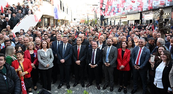 Başkan Böcek Gazipaşa Seçim Koordinasyon Merkezi’ni açtı