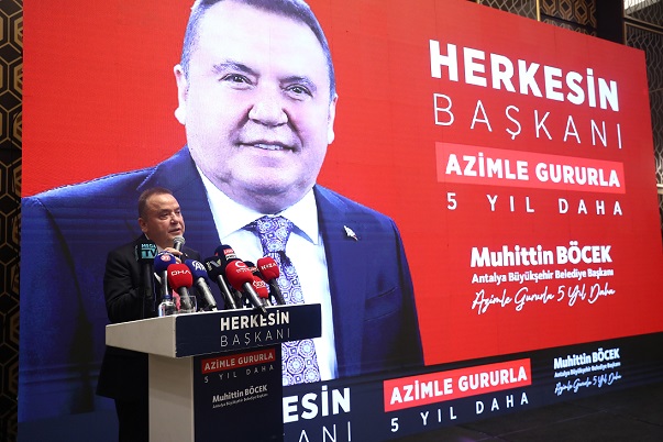 Başkan Böcek Antalya basınıyla buluştu