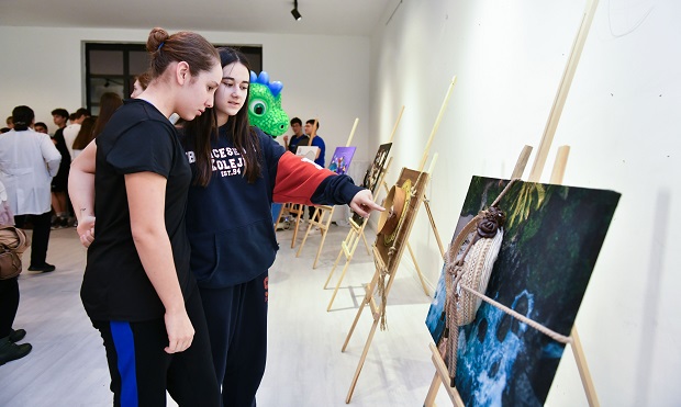 Muratpaşa’da Geri dönüşüm sergisi açıldı