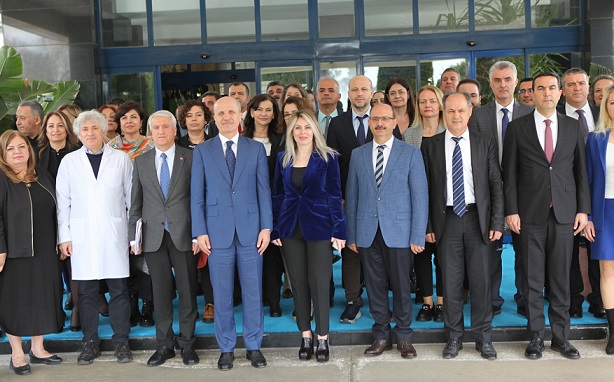 Akdeniz Üniversitesi Yükseköğretim Kurulu Başkanını ağırladı