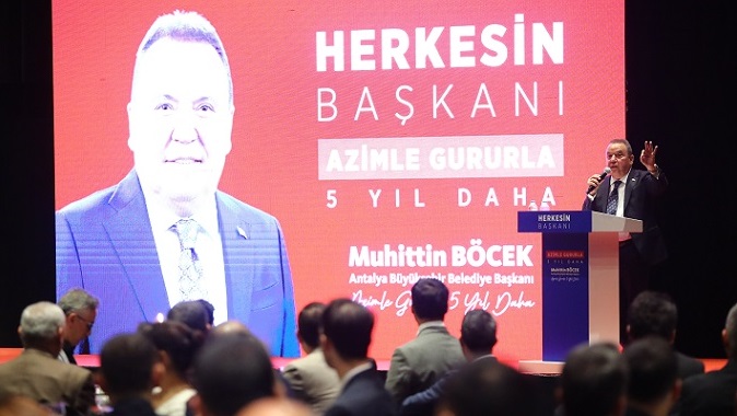 Başkan Böcek, iş insanları ve STK’larla buluştu