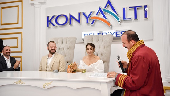 Başkan Kotan, İlk Nikâhını Kıydı