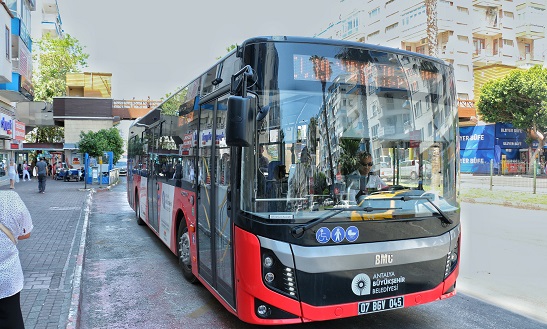 Antalya’da 3 günlük bayramda ulaşım ücretsiz