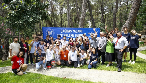 ÇYDD öğrencileri, Büyükşehir Gençlik Kampı’nda