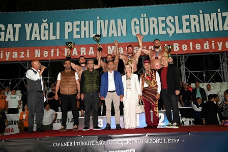 Manavgat’ta Başpehlivan İsmail Balaban