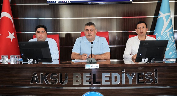 Aksu Belediyesi Haziran Ayı Meclis Toplantısı