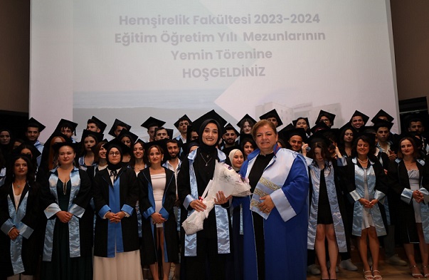 199 hemşire mezun oldu