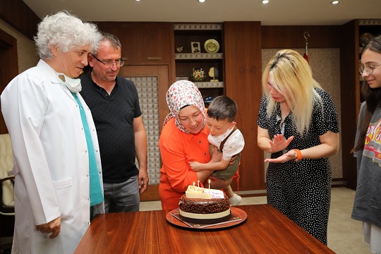 Mucize bebek Ömer Özkan 4 yaşında