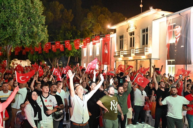 Kepez’de milli heyecan