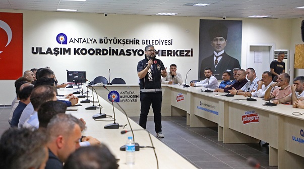 Toplu taşıma sürücülerine narkotik eğitimi