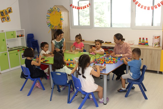 Korkuteli kreşine yoğun ilgi