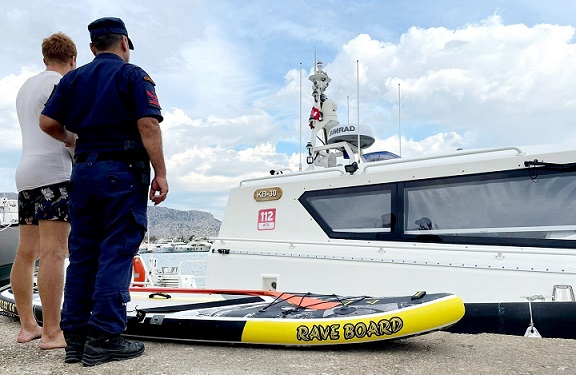 İzinsiz kürek sörfü yapan ve yaptıranlara ceza yağdı