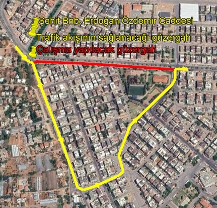 Kepez’de yarın o yol trafiğe kapatılacak