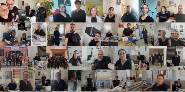Aile Hekimleri Şiddeti Kınamak İçin Siyaha Büründü