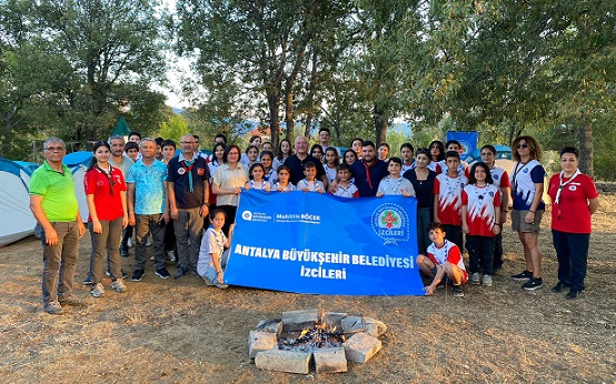 İzciler Akseki’de İzci Kampı Yaptı