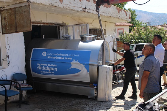 Süt tankı ile ürün ve gelir kayıpları önlenecek