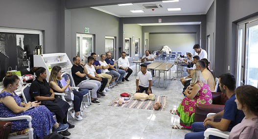 EKDAĞ personeline ilk yardım eğitimi