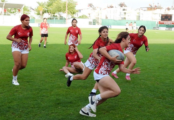 Kepez ragbide çift antrenman