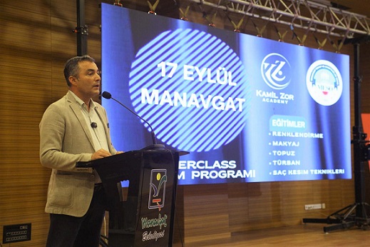 Manavgat’ta Kuaförlük MASTERCLASS Eğitim Semineri: Başkan Kara’dan Esnafa Destek