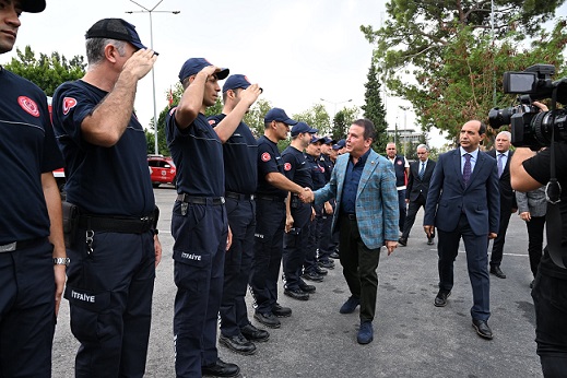 Başkan Böcek İtfaiyeciler Haftası’nı kutladı