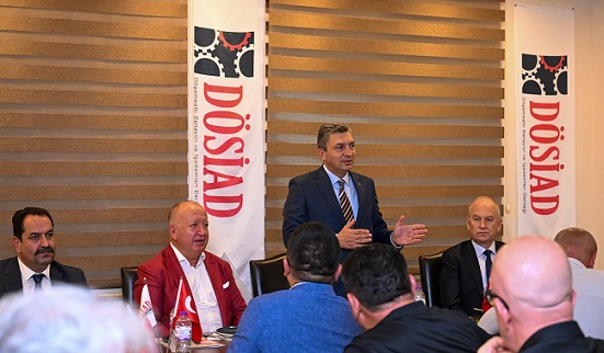Vali Şahin DÖSİAD’a konuk oldu
