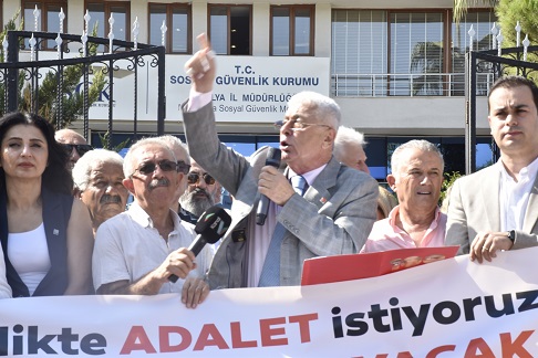 CHP Antalya İl Başkanı Nail Kamacı: Ülke Gündemi; İşsizlik, Yoksulluk Ve Emeklilerdir
