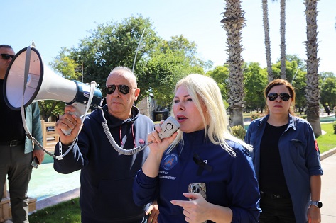 Rektör Özkan TUSAŞ’a başsağlığı ziyaretinde bulundu