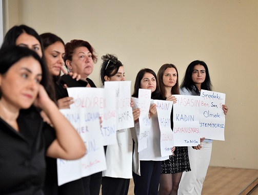 Kadın Cinayetlerine Karşı Ses Yükselttiler