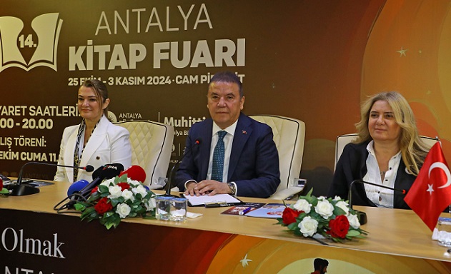 14. Antalya Kitap Fuarı kapılarını açmaya hazırlanıyor