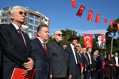 Atatürk’ün Antalya’ya gelişinin 95. yılı kutlandı