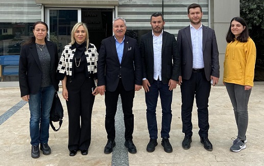 AK Parti Kepez İlçe Teşkilatından yoğun ziyaret trafiği